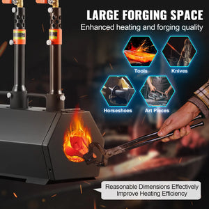 3 Burner Forge
