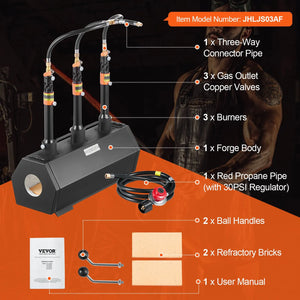 3 Burner Forge