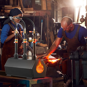 3 Burner Forge