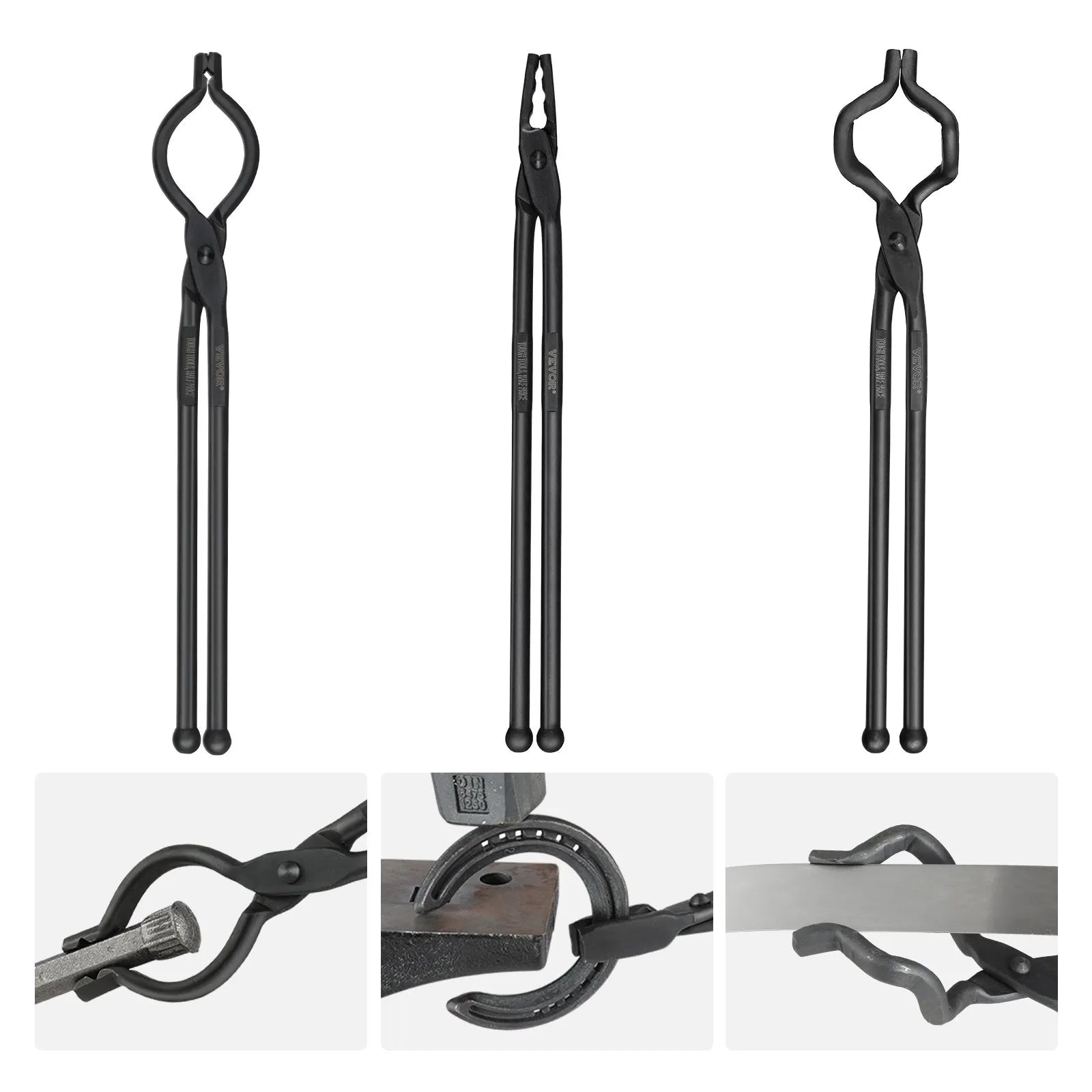 3 Piece Tong Set