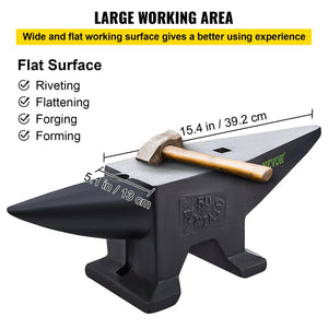110 lb Cast Steel Anvil