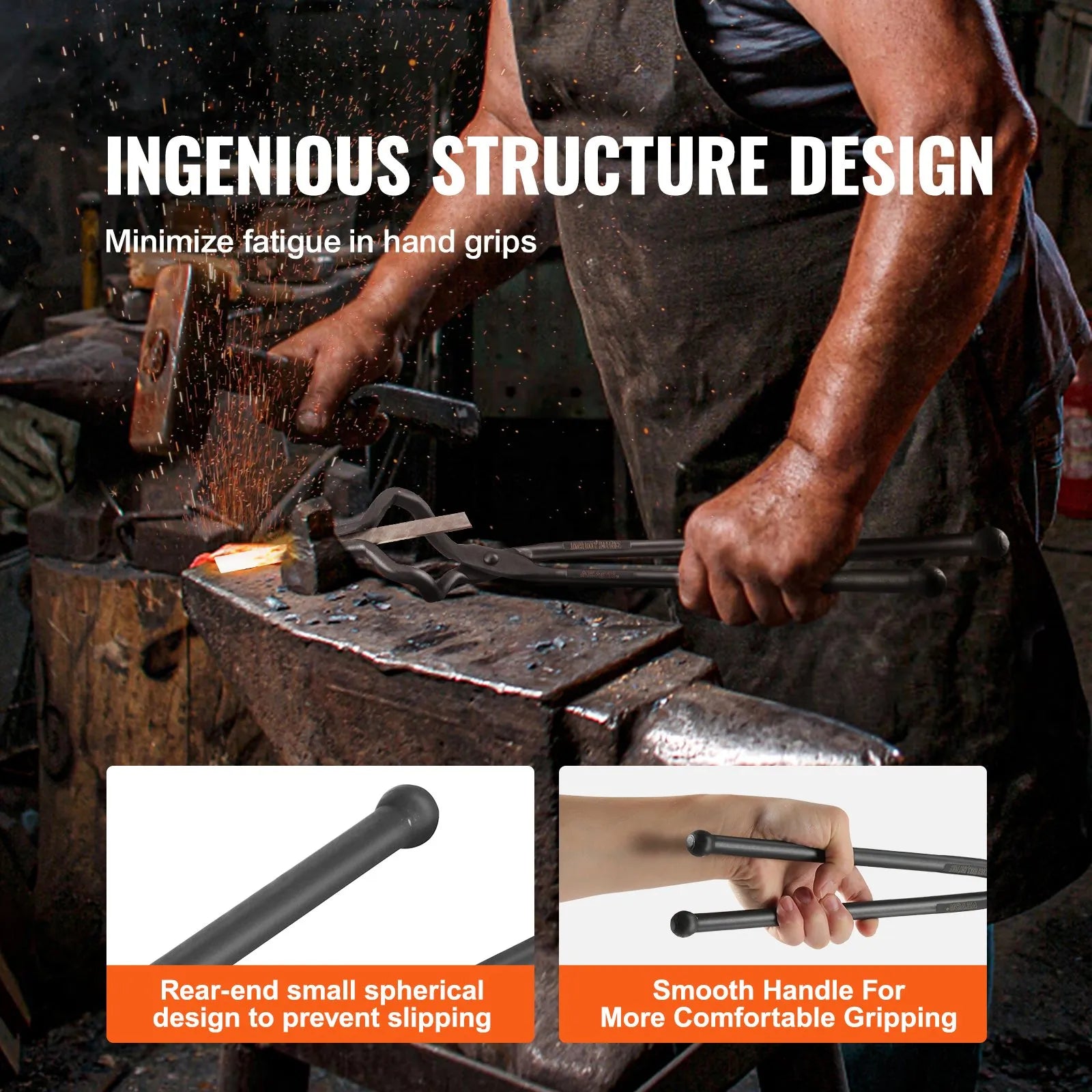 Z V- Bit Tongs 18"