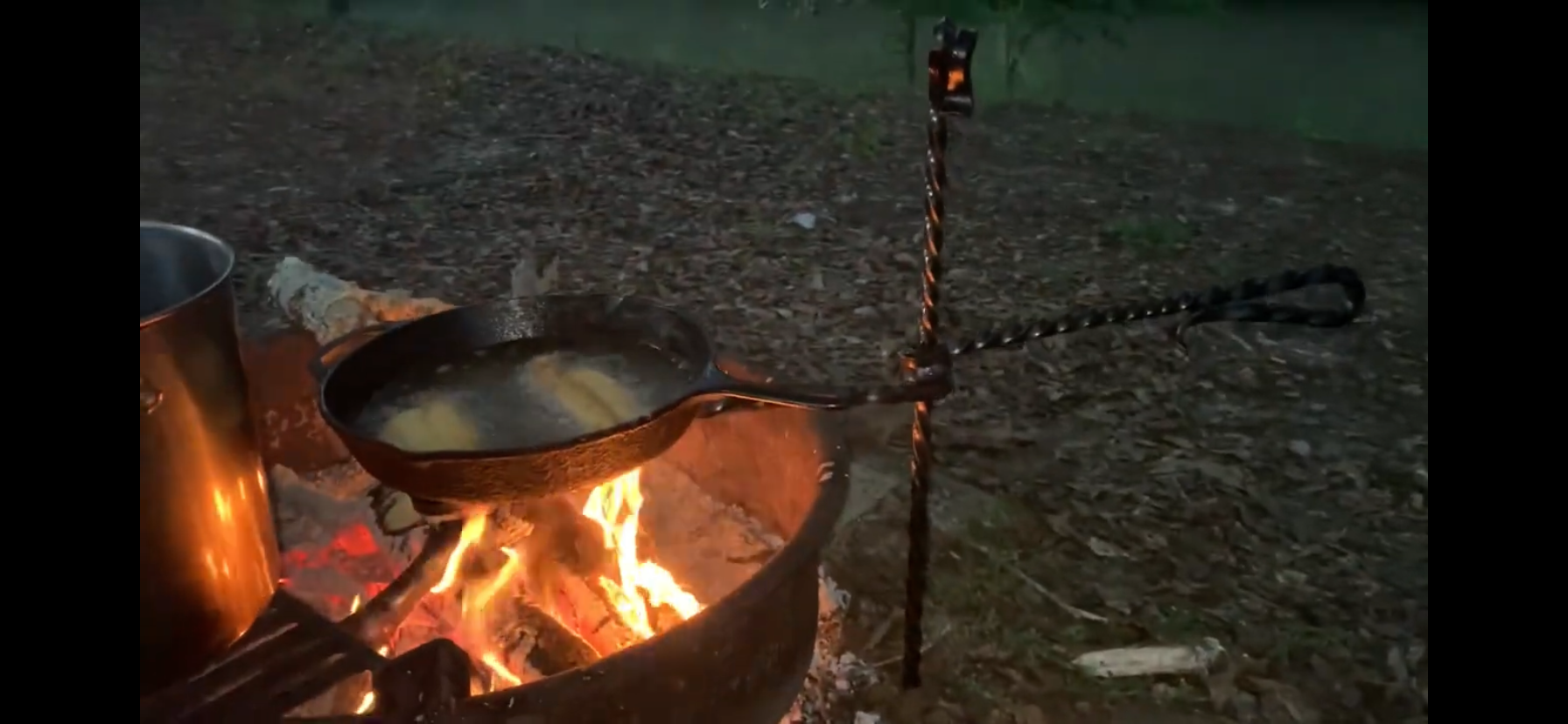 Scout Camp Cooking Irons (Twisted)