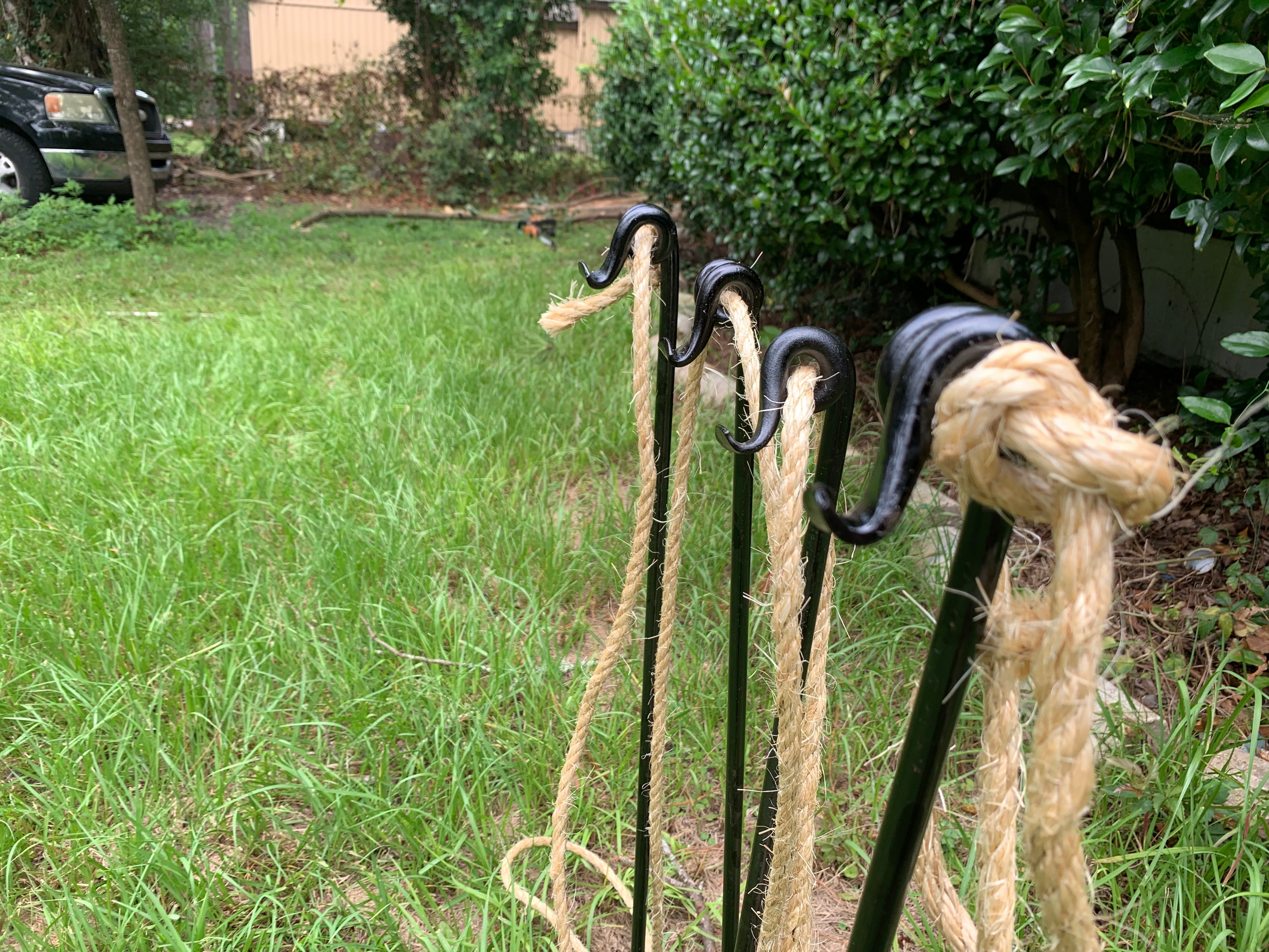 Barrier Stakes (rope fence) – Old Town Blacksmith and Supply