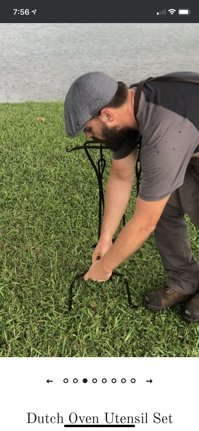 Folding Trivet Tripod