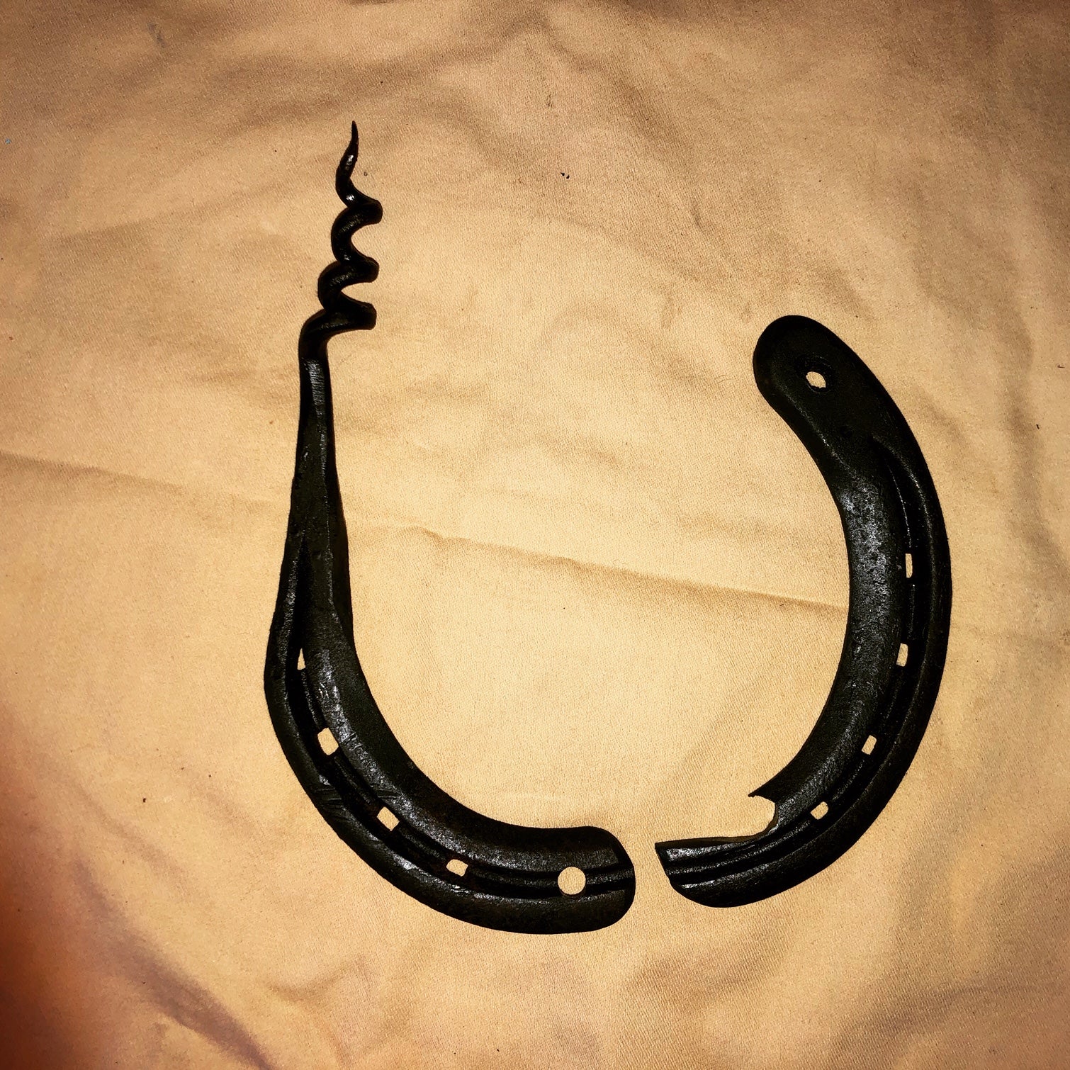 Horseshoe Bottle Opener Set